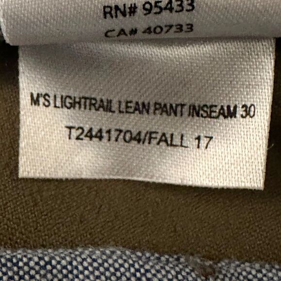 Toad & Co Lightrail Lean Pants Men Size 34x29 Brown Slim Fit Chino - Picture 8 of 10
